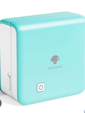 Phomemo M02 Pro Portable Bluetooth Label & Photo Printer - Mint Blue